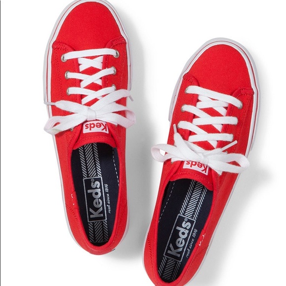 Keds • Like New• Red sneakers double-up - Picture 2 of 6